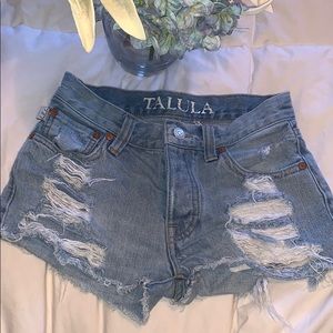 Cheeky Talula Distresses Jean Shorts 💕